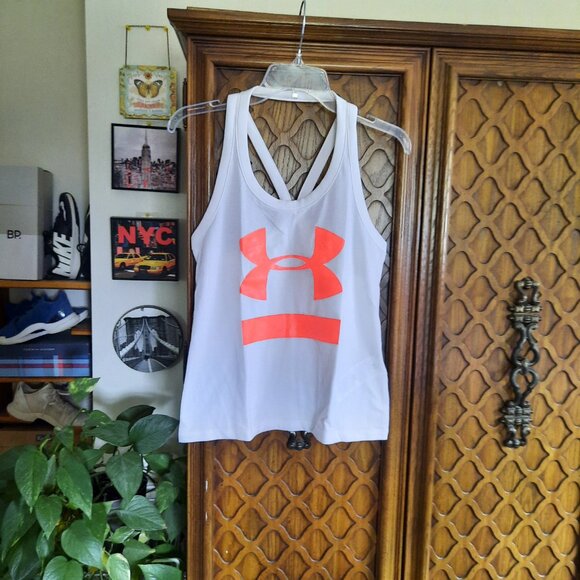 Under Armour | Women's Gel Logo Racerback Tank Top Style#1320634 - Size S - Picture 2 of 15